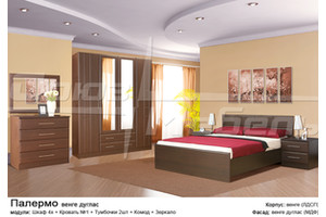 Модульная спальня "Палермо" - фото
