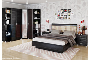 Модульная спальня Камелия (композиция  9) - фото