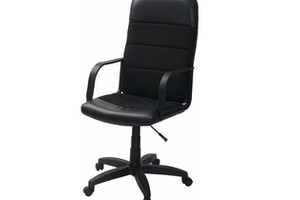 Кресло компьютерное Чери В (черный) - фото